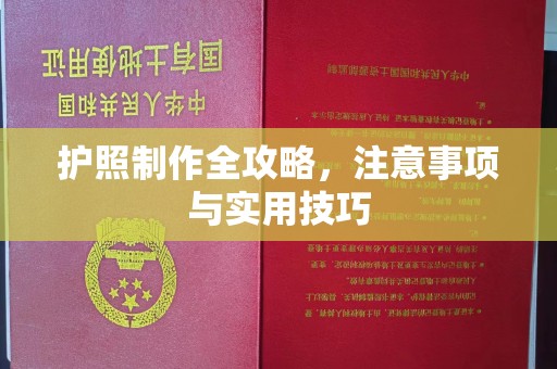 任城护照制作全攻略，注意事项与实用技巧